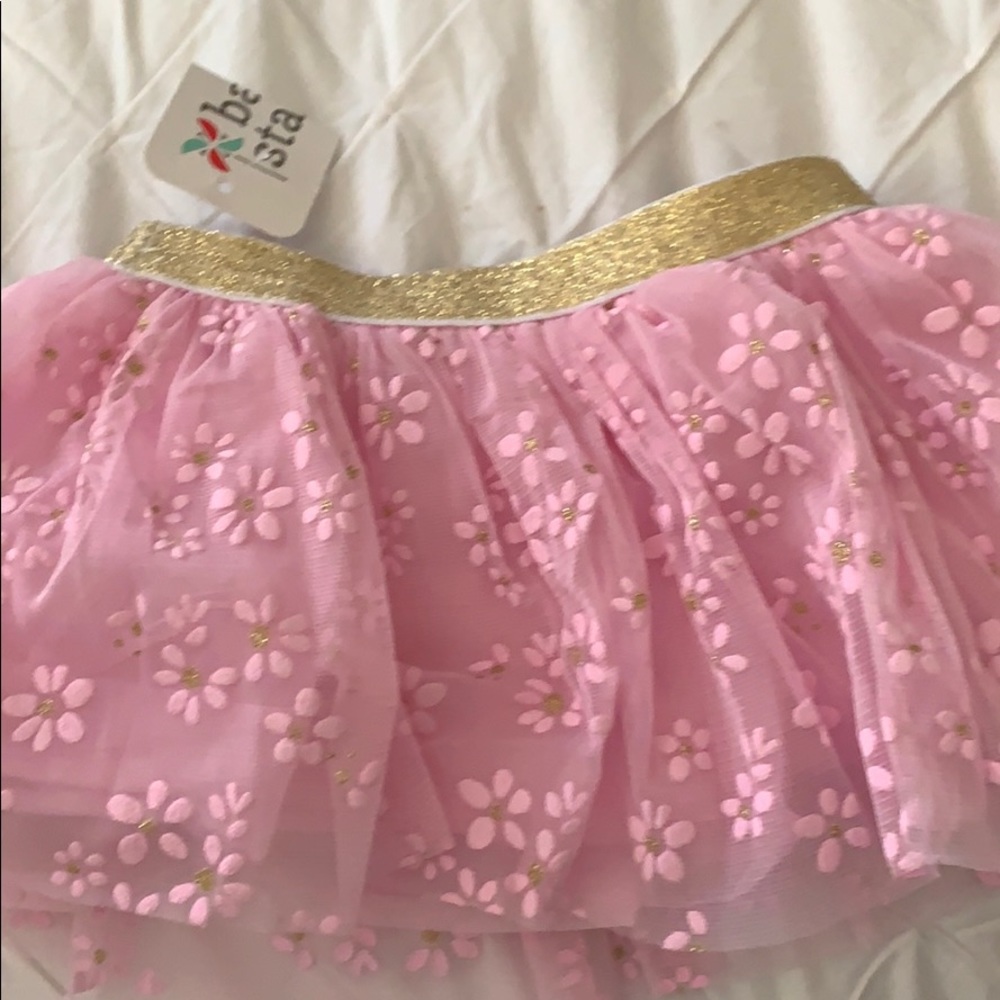 Pink and gold tutu skirt - Picture 1 of 4